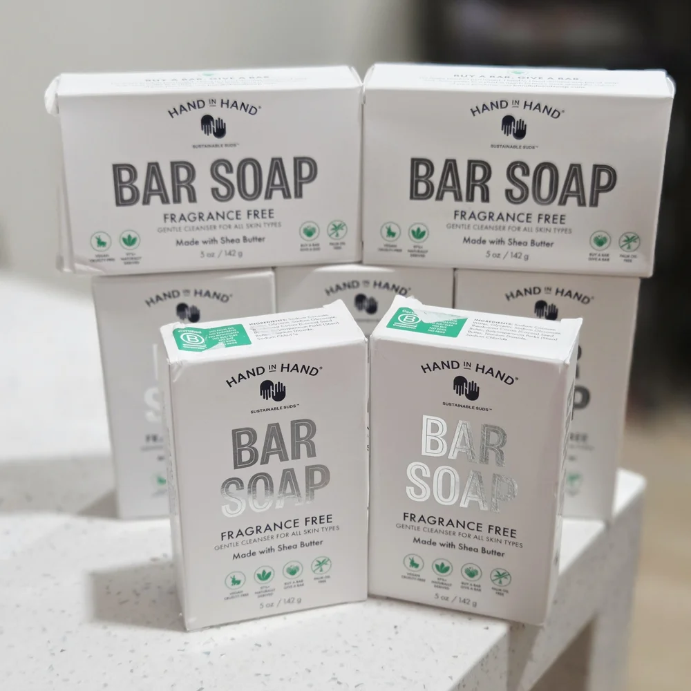 Fragrance Free Bar Soap - 8 Bars
